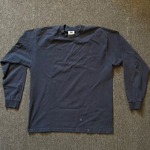 Navy blue pro club long sleeve